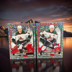 2024-25 Topps NHL Stickers Foil Base Mascot Hyper Stars Team Lot Coyotes Utah